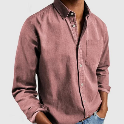 Relaxed men's casual shirt with a modern fit – Henrik Autumn Edition
