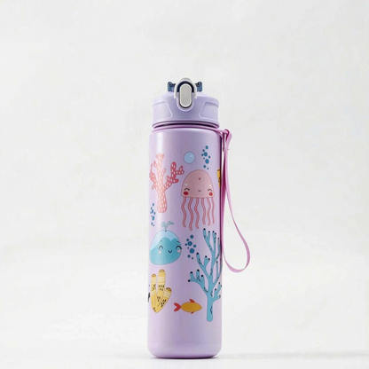 Cartoon Print Reusable Drinks Bottle - Sipify