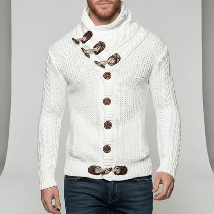 Casual Chunky Knit Cardigan - Ferdinand