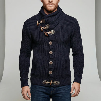 Casual Chunky Knit Cardigan - Ferdinand
