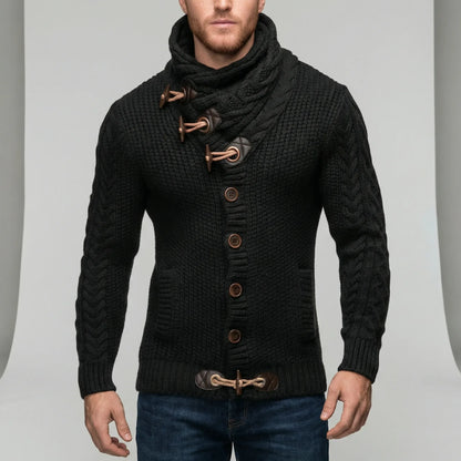 Casual Chunky Knit Cardigan - Ferdinand