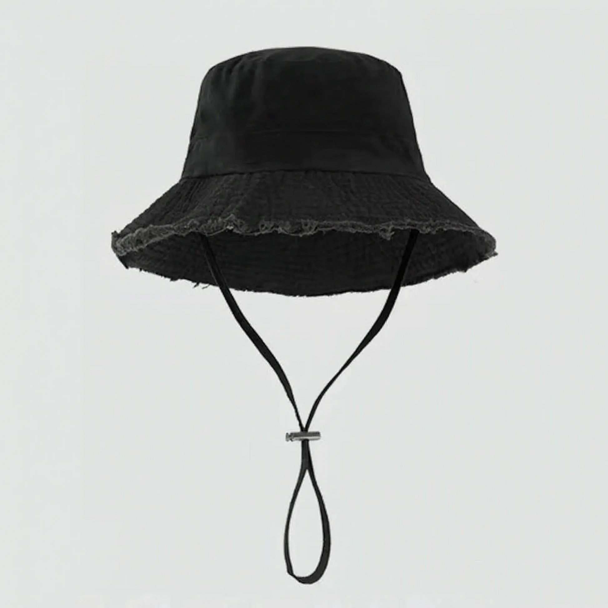 Casual Frayed Bucket Hat - Fraylin