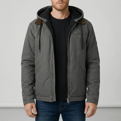 Casual Hooded Light Jacket For Layering - Yves
