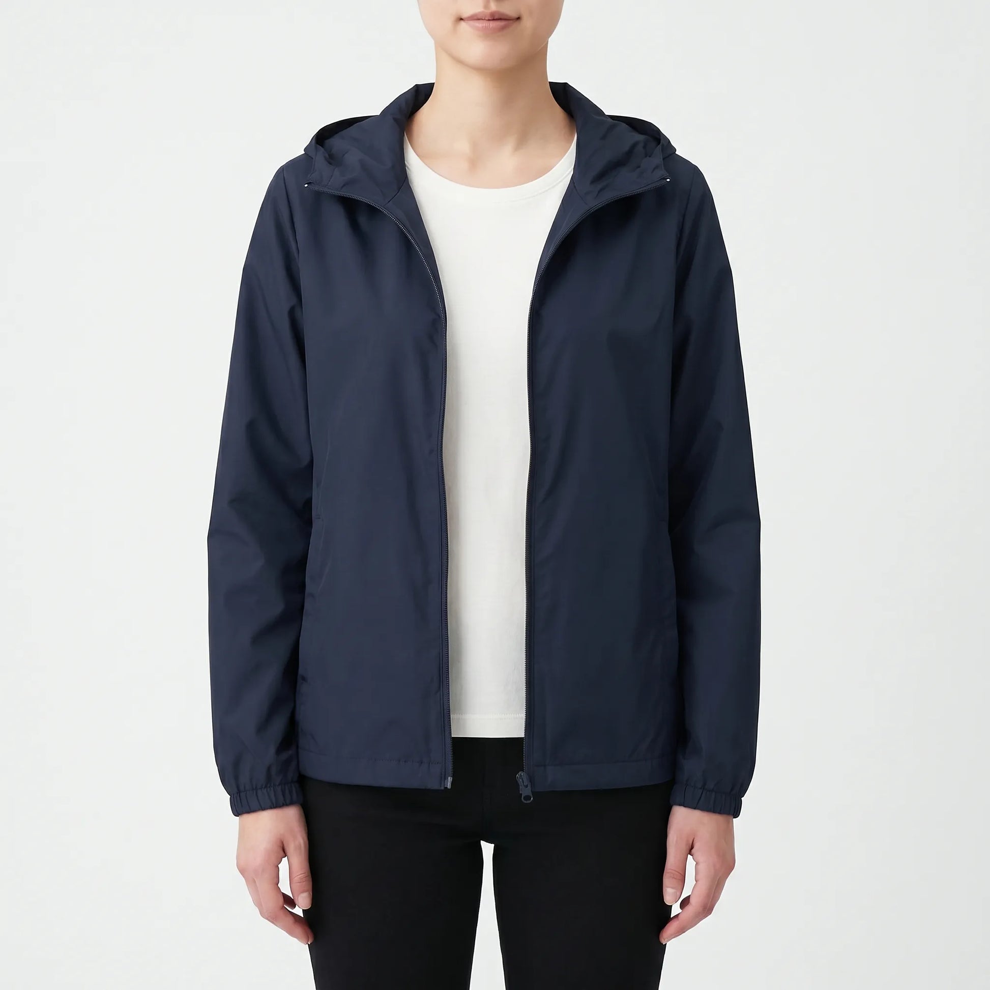 Casual Hooded Windbreaker Jacket -  Vickie