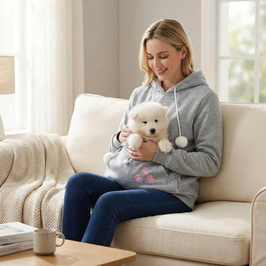 Casual Jumper With Hood - Collien
