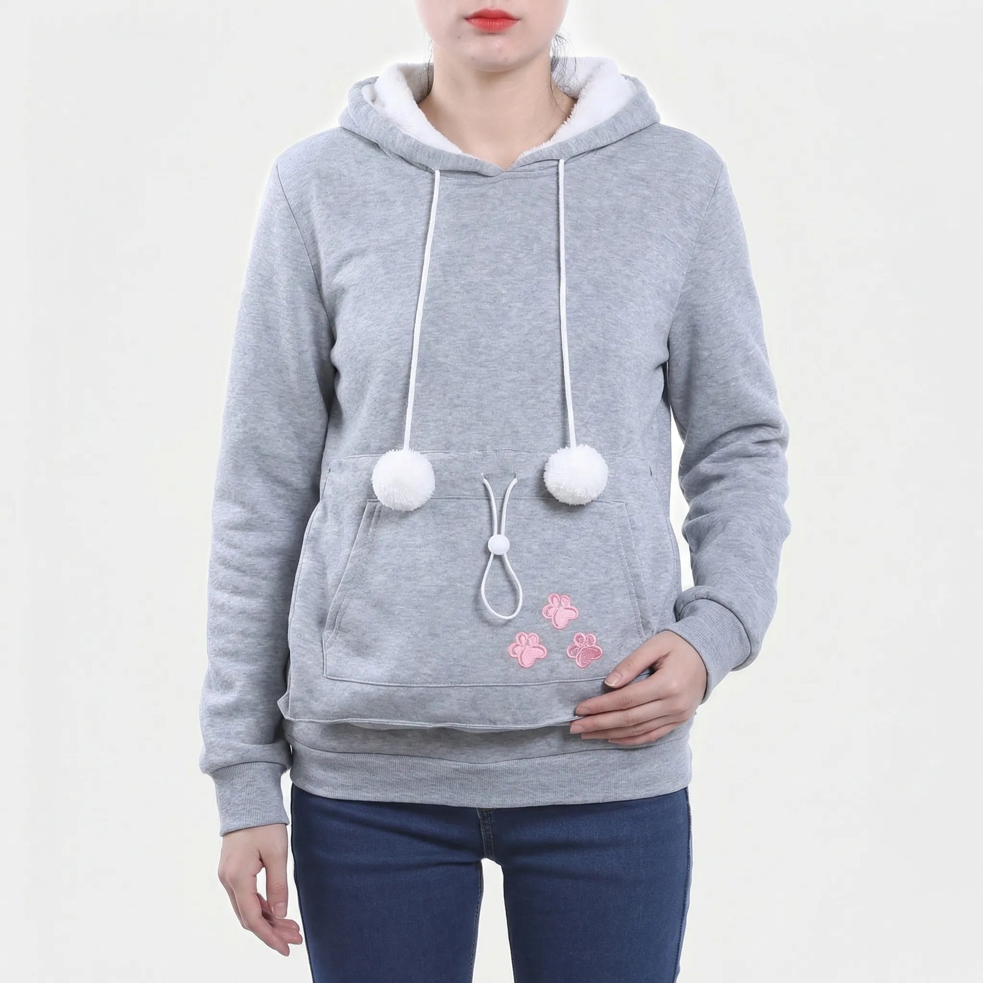 Casual Jumper With Hood - Collien