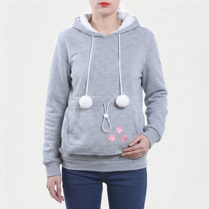 Casual Jumper With Hood - Collien