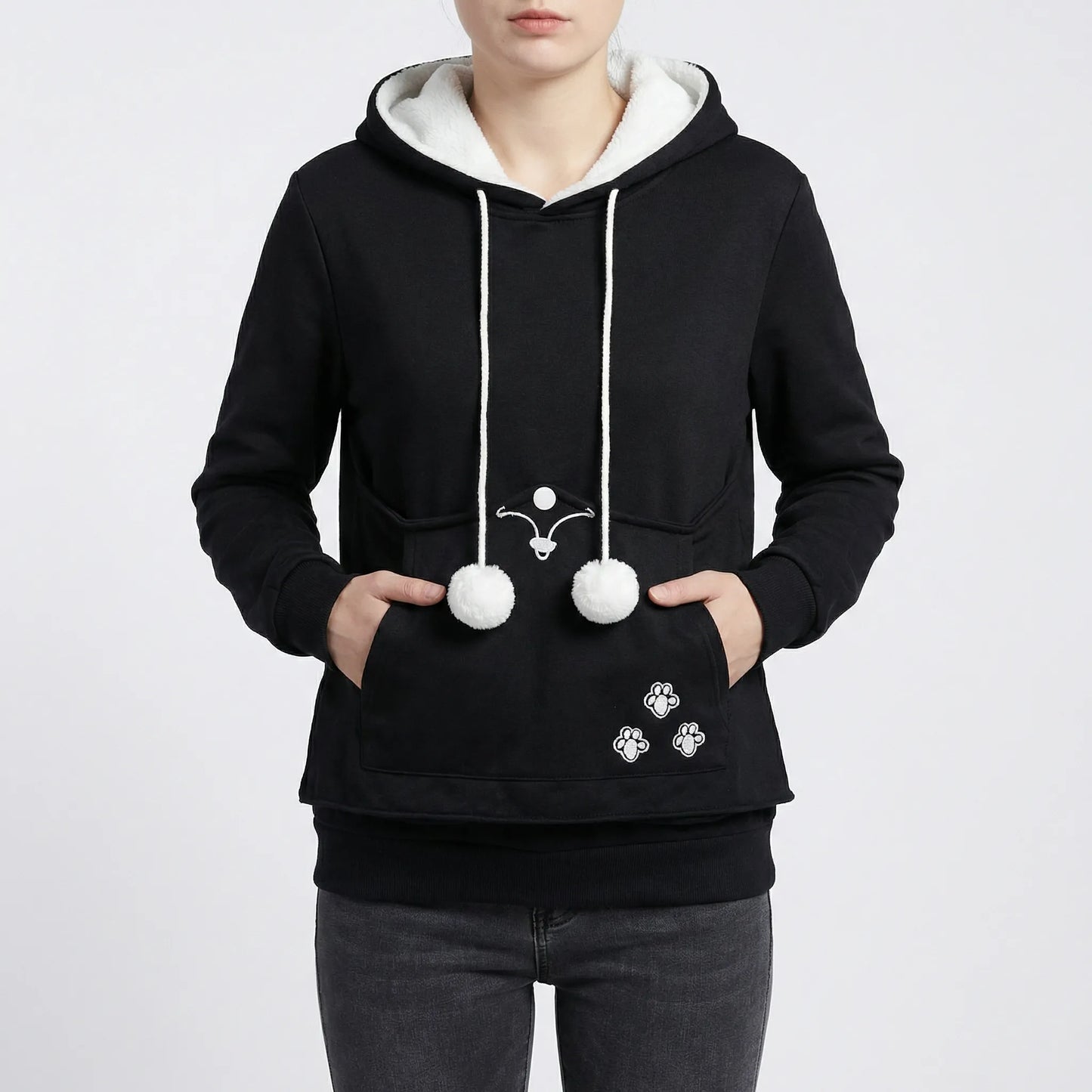 Casual Jumper With Hood - Collien