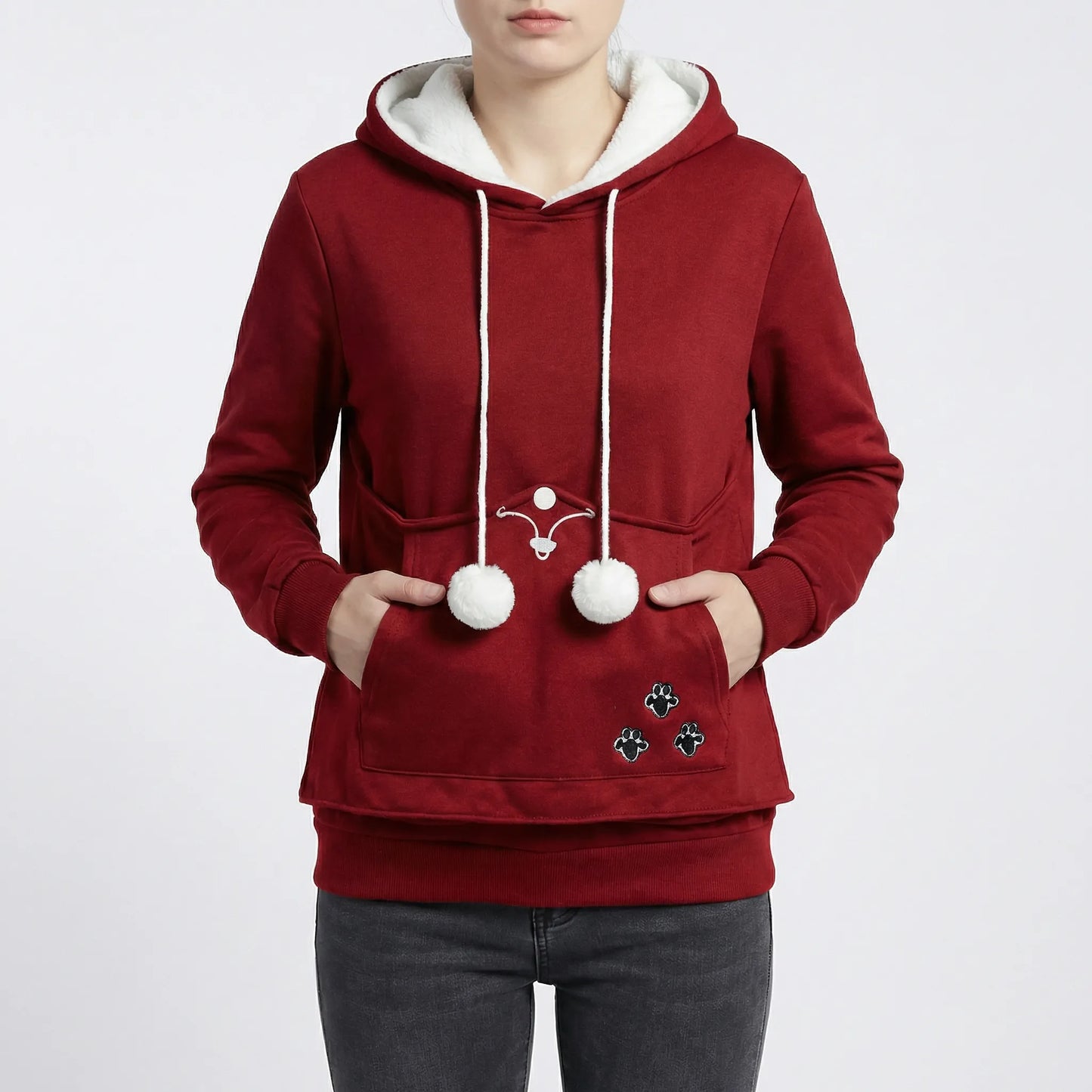 Casual Jumper With Hood - Collien