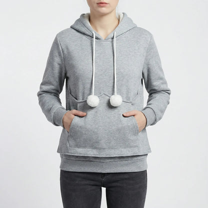 Casual Jumper With Hood - Collien