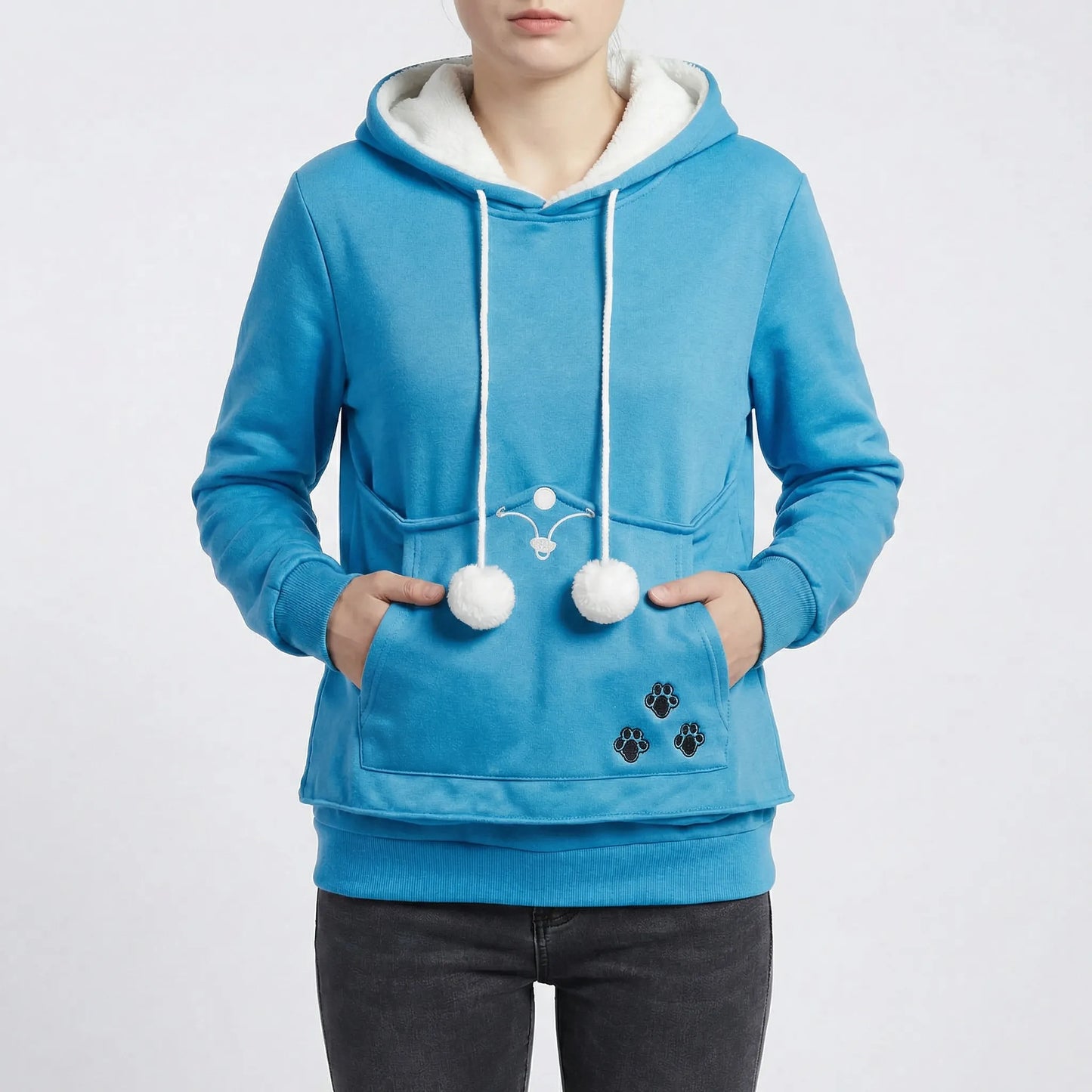Casual Jumper With Hood - Collien
