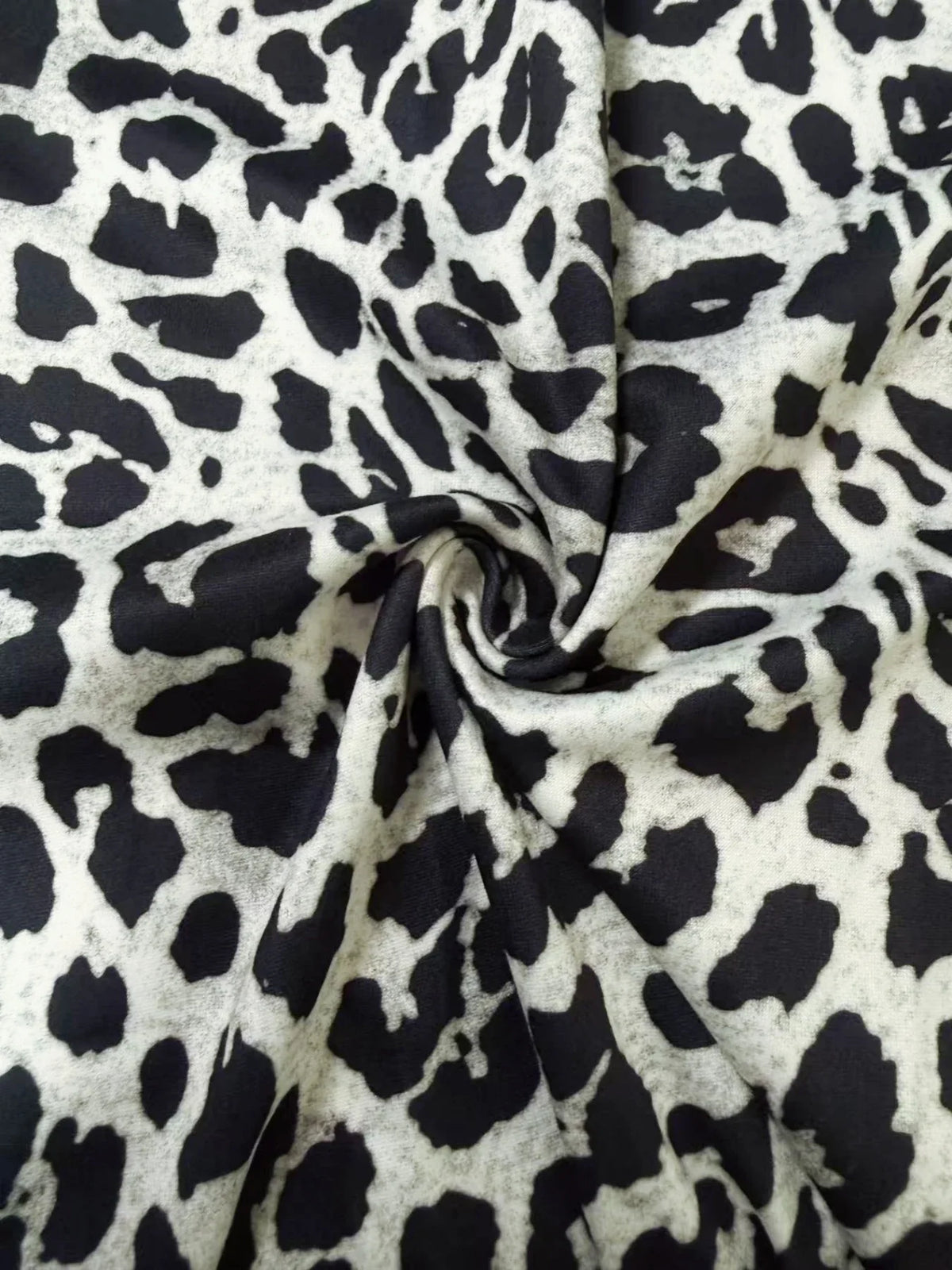 Casual Knit Leopard Print Trousers - Jenny