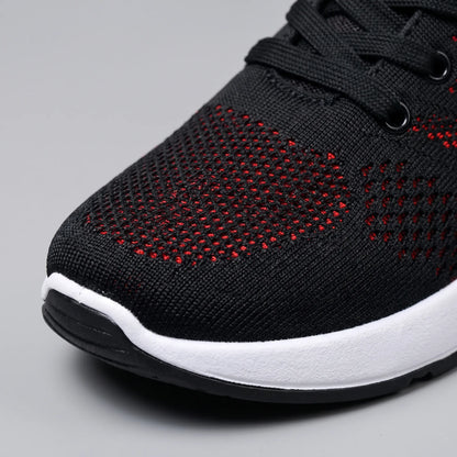 Casual Lace-Up Walking Trainers - StrideFlow