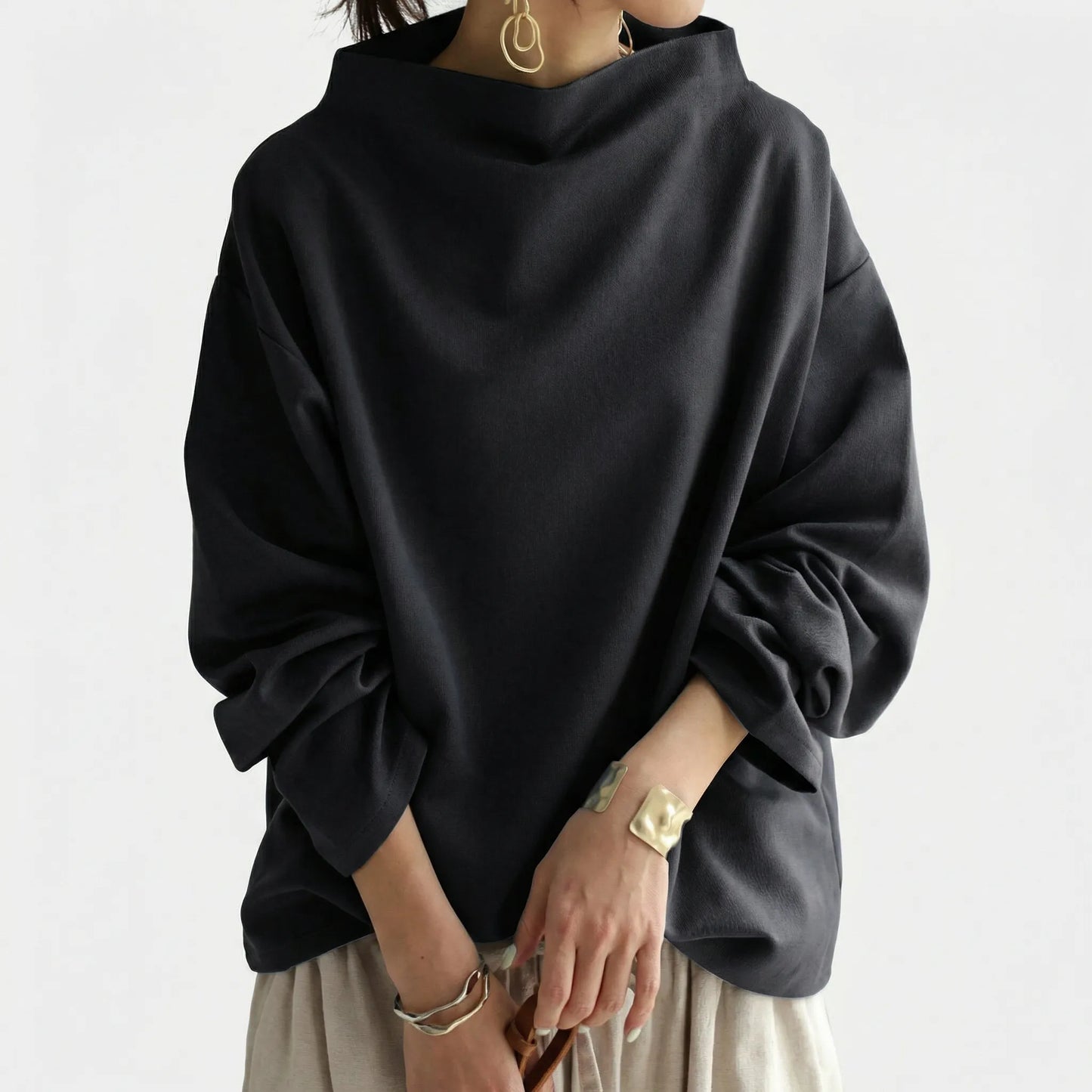 Casual Long-Sleeved Jumper - Felina