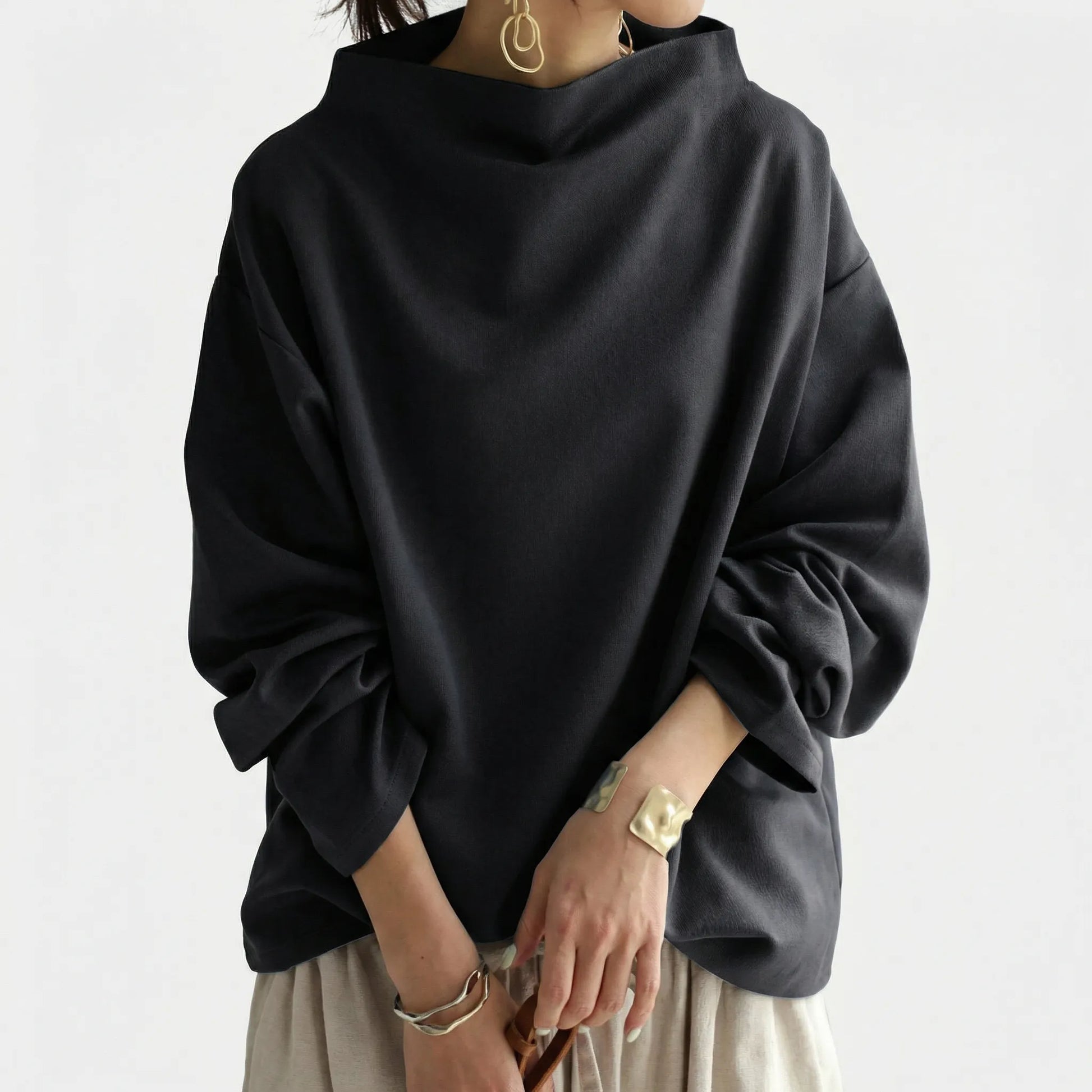 Casual Long-Sleeved Jumper - Felina