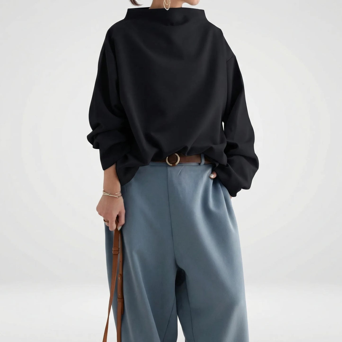 Casual Long-Sleeved Jumper - Felina