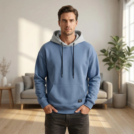 Casual Loose-Fit Hooded Sweatshirt - Trevor