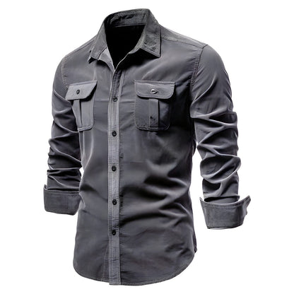 Casual Men's Shirt With A Relaxed Fit - Wayne