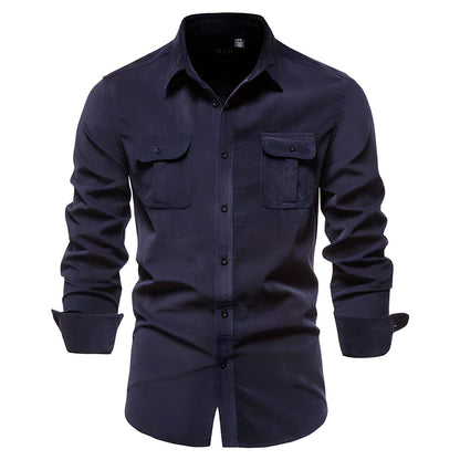 Casual Men's Shirt With A Relaxed Fit - Wayne