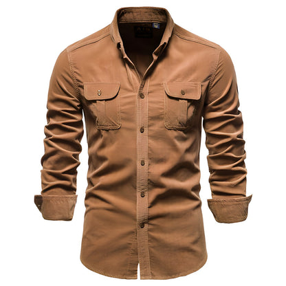 Casual Men's Shirt With A Relaxed Fit - Wayne