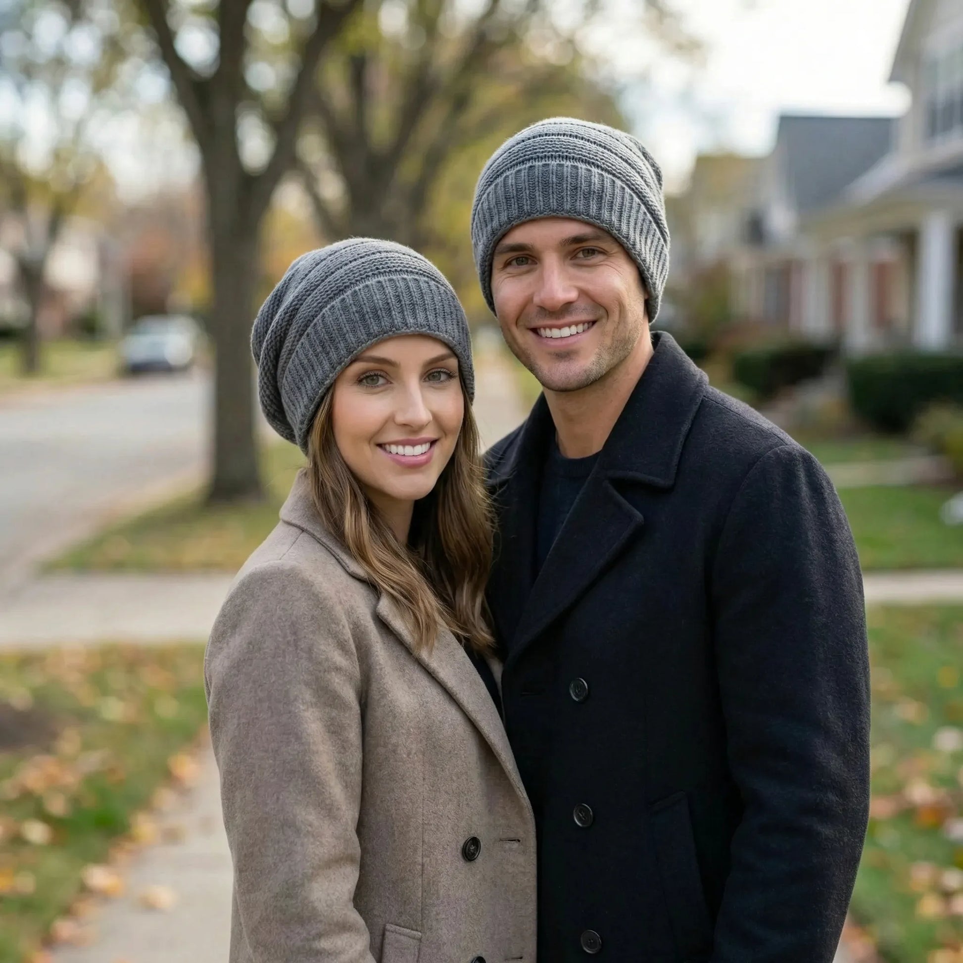 Casual Slouchy Knitted Beanie - Charlie