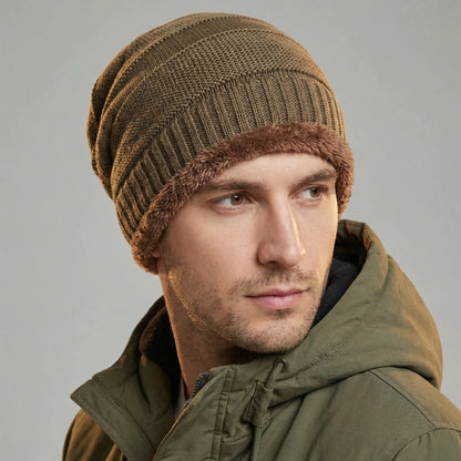 Casual Slouchy Knitted Beanie - Charlie