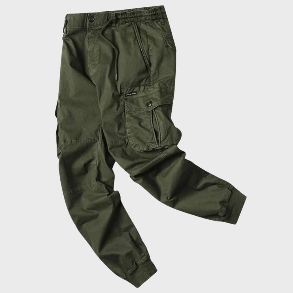 Casual Sports Trousers With Side Cargo Pockets - Lance