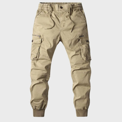 Casual Sports Trousers With Side Cargo Pockets - Lance