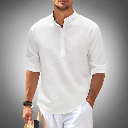 Men's Autumn Breathable Long-Sleeve Casual Shirt - Luca