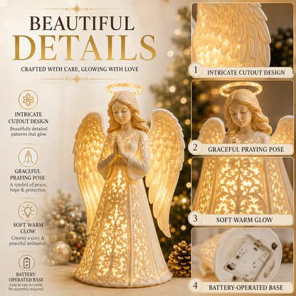 Christmas Angel Light – Warm Golden Glow for Hope and Love 5