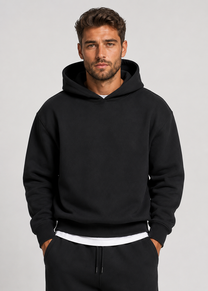 Men's Hoodie & Jogger Set - Soft Cotton Blend, Casual Fit 2
