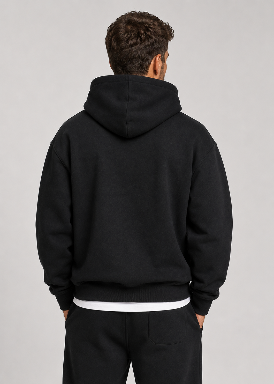 Men's Hoodie & Jogger Set - Soft Cotton Blend, Casual Fit 5