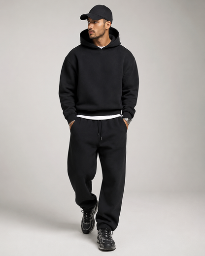 Men's Hoodie & Jogger Set - Soft Cotton Blend, Casual Fit 7