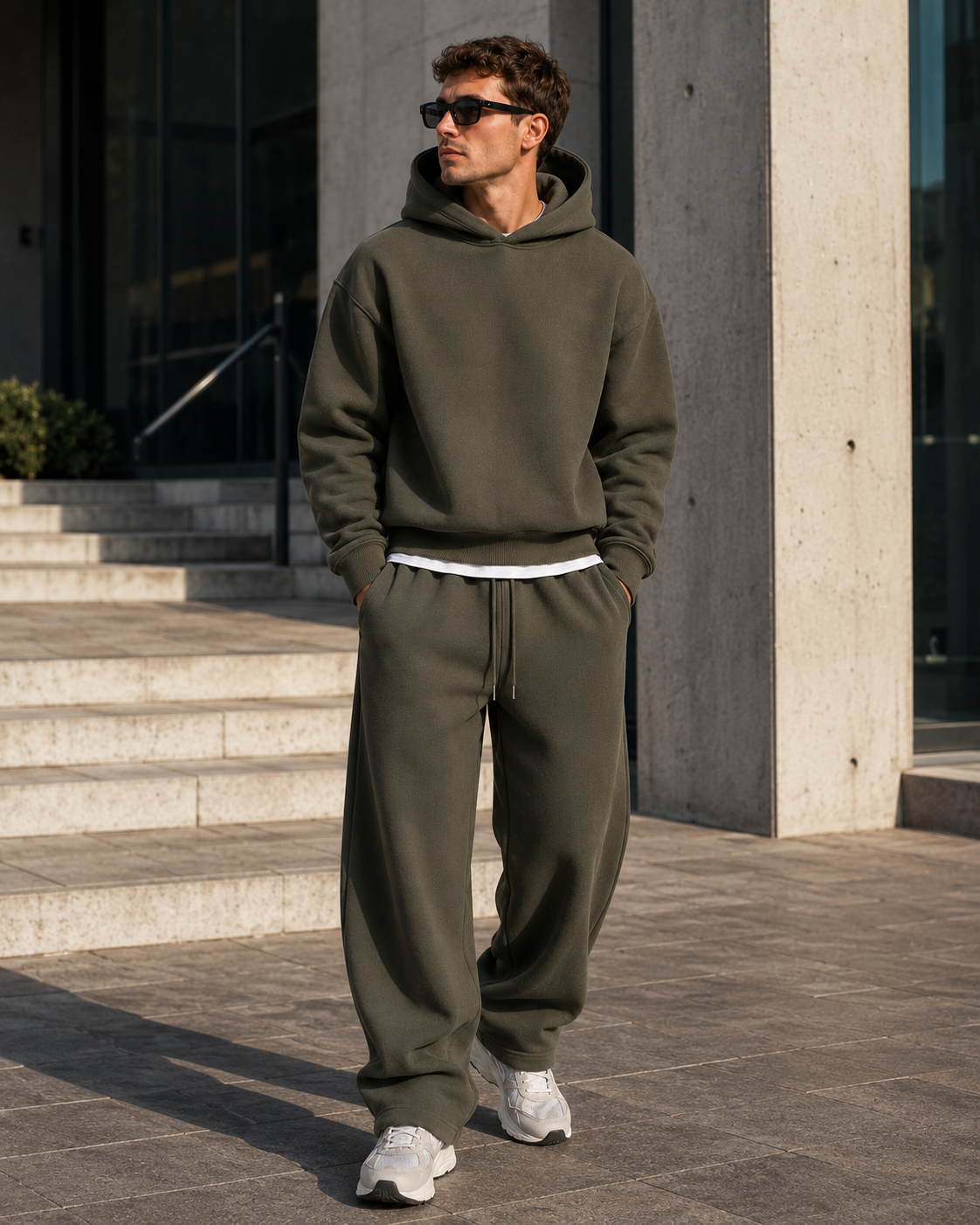 Men's Hoodie & Jogger Set - Soft Cotton Blend, Casual Fit 16