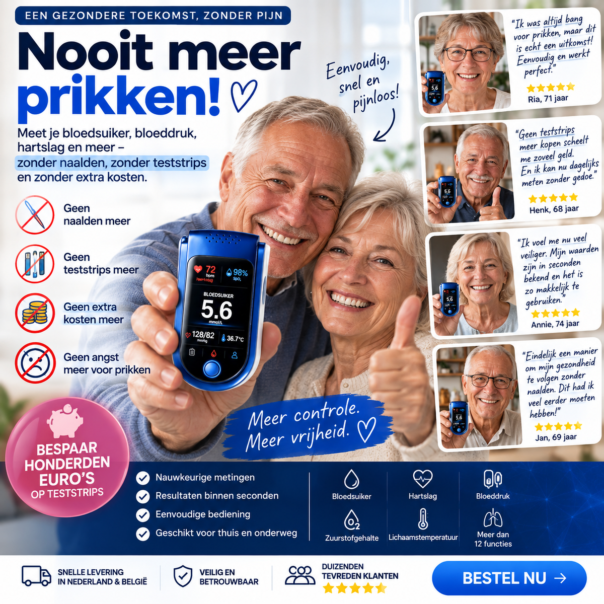 Effortless Comfort for Every Daily Health Check 5