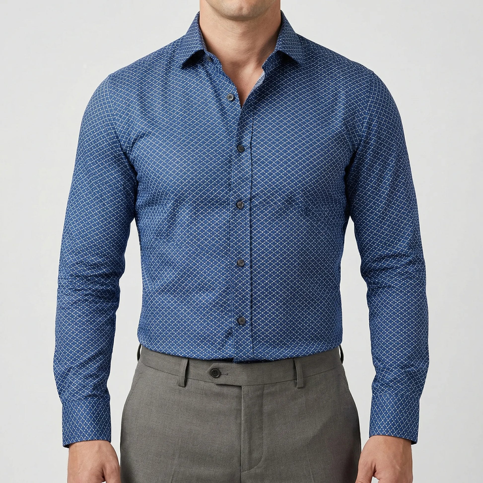 Checked Mens Shirt - Nikolas