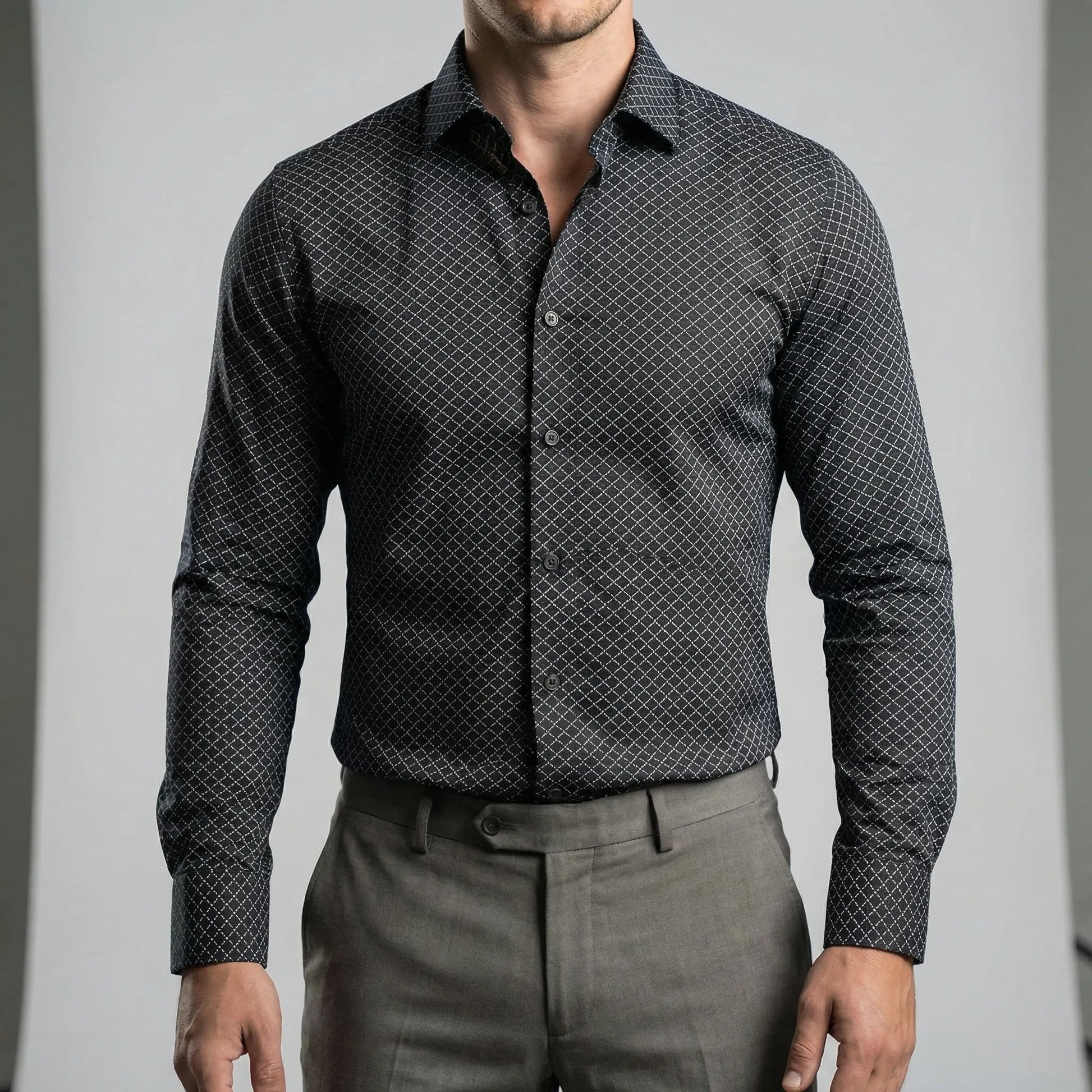 Checked Mens Shirt - Nikolas