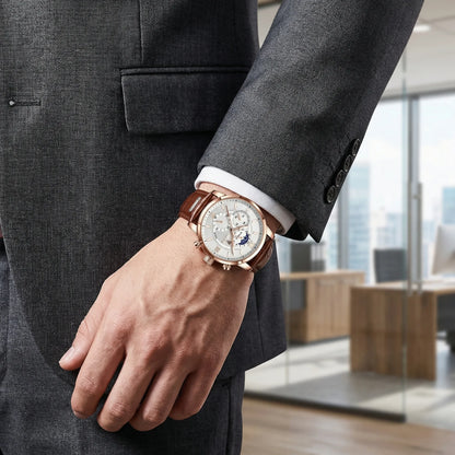 Chronograph-Style Timepiece - Leonidas
