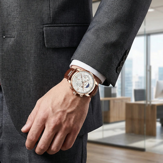 Chronograph-Style Timepiece - Leonidas