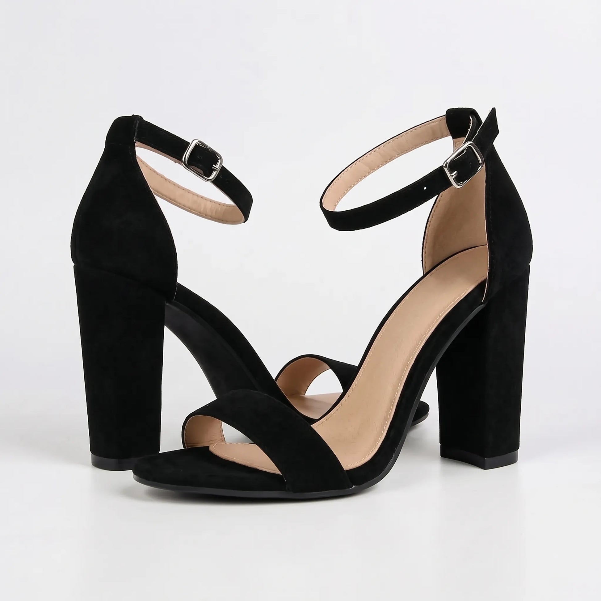 Chunky Heel Summer Party Sandals - Gloria