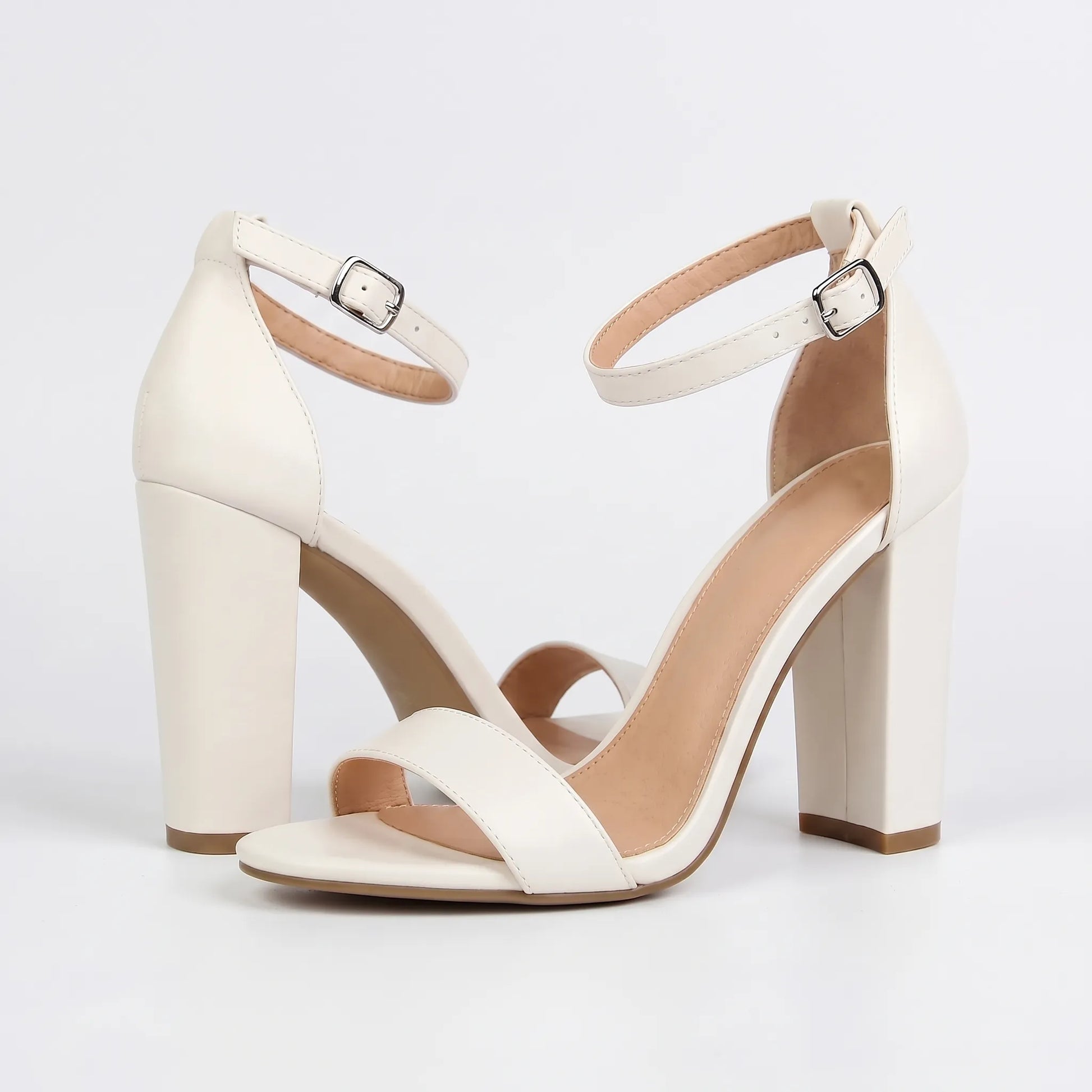 Chunky Heel Summer Party Sandals - Gloria