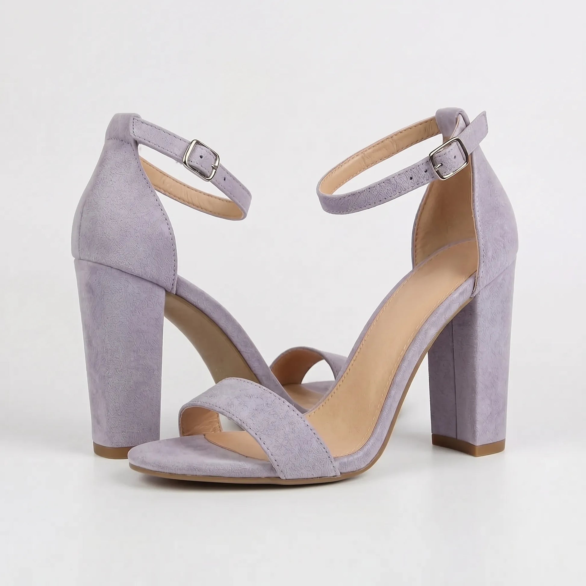 Chunky Heel Summer Party Sandals - Gloria