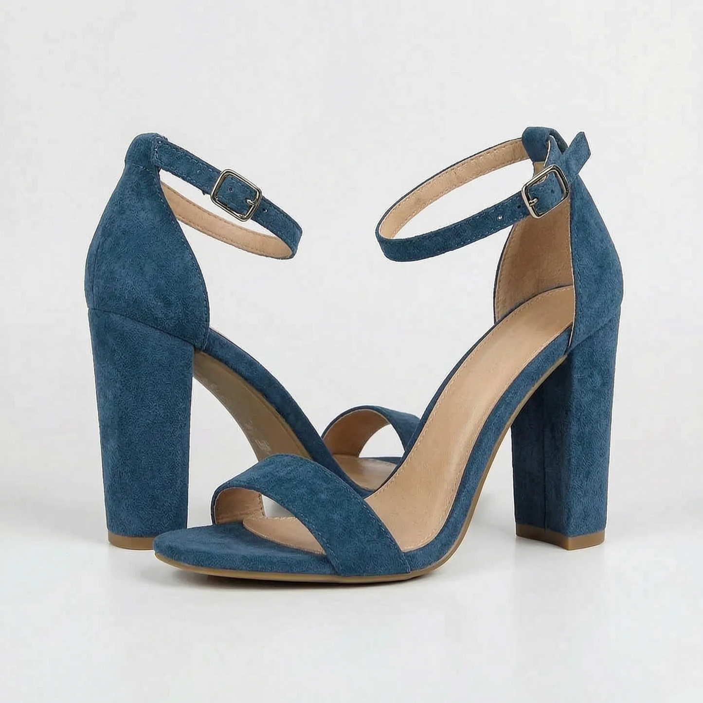 Chunky Heel Summer Party Sandals - Gloria