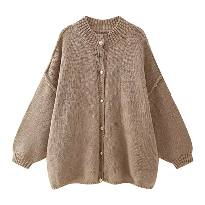 Chunky Oversized Women's Cardigan - Carolyn