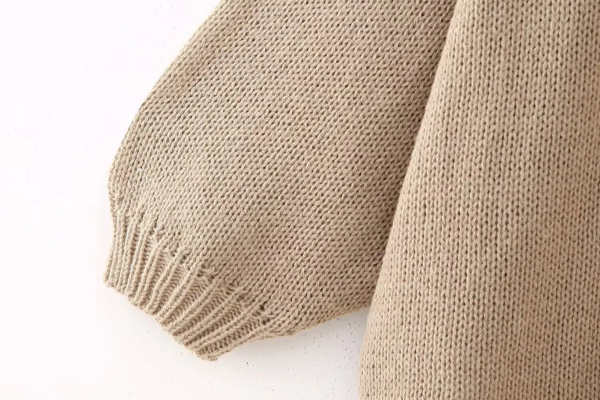 Chunky Oversized Women's Cardigan - Carolyn