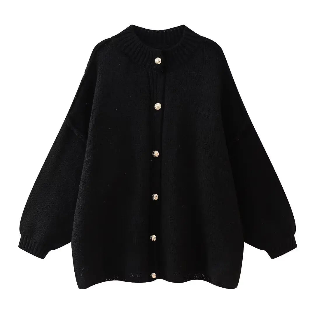 Chunky Oversized Women's Cardigan - Carolyn