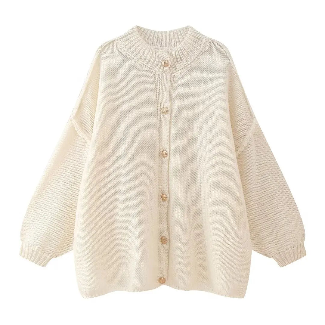 Chunky Oversized Women's Cardigan - Carolyn