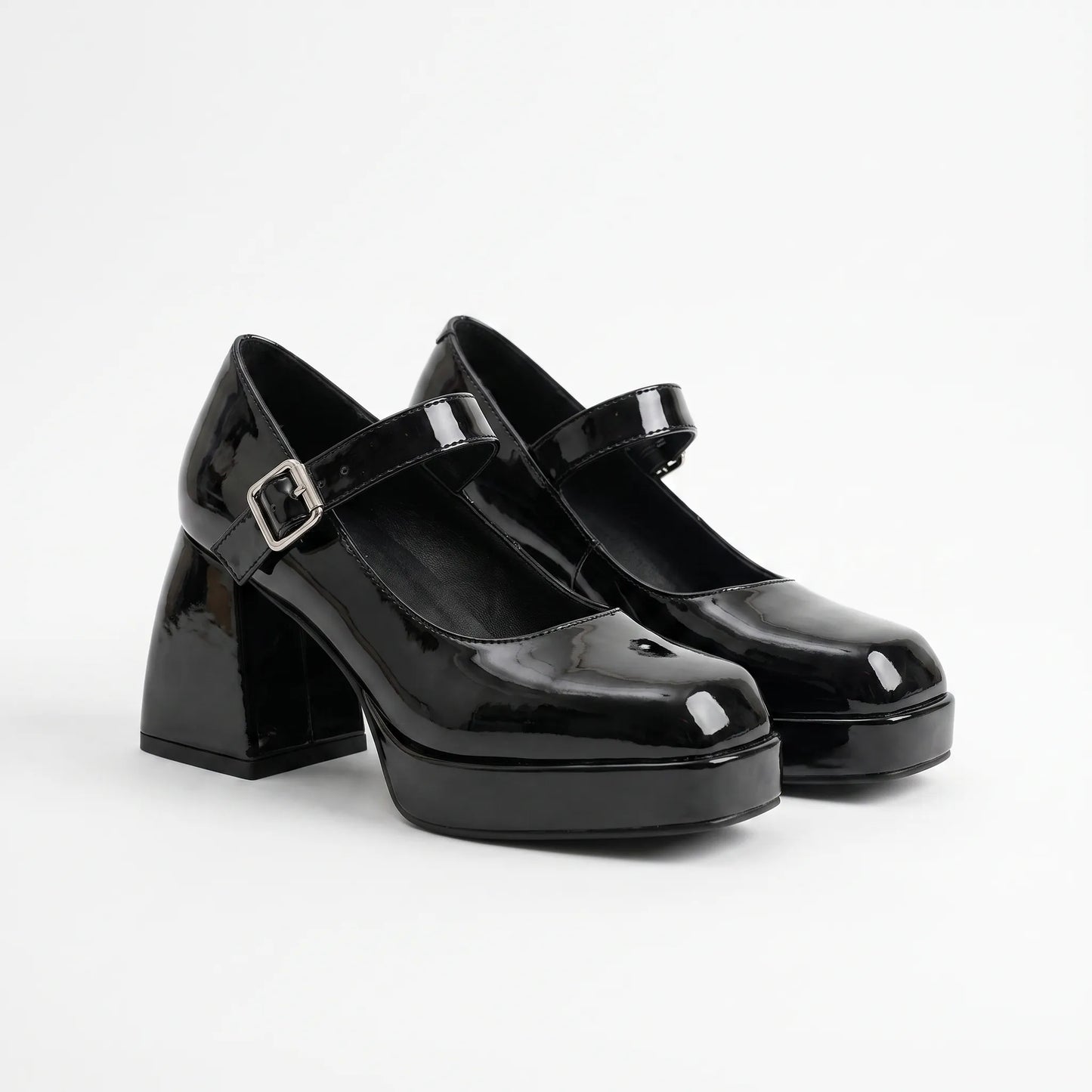 Chunky Platform Mary Janes - Lynda