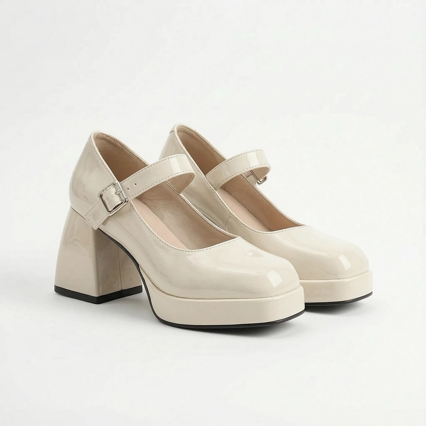 Chunky Platform Mary Janes - Lynda