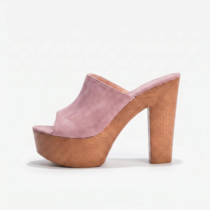 Chunky Platform Mules - Natalie